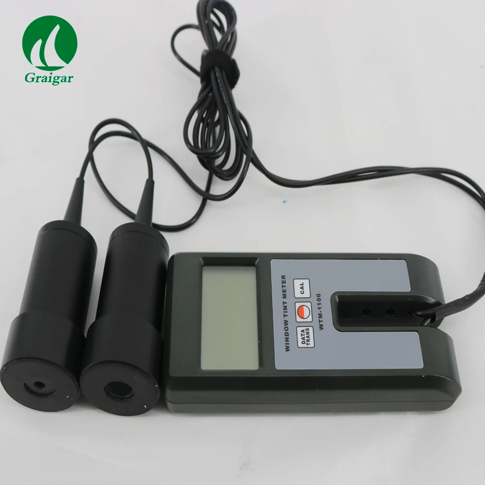 

WTM-1100 Digital Window Tint Meter Measurement Range 0 to 100% Light Transmission Resolution 0.1