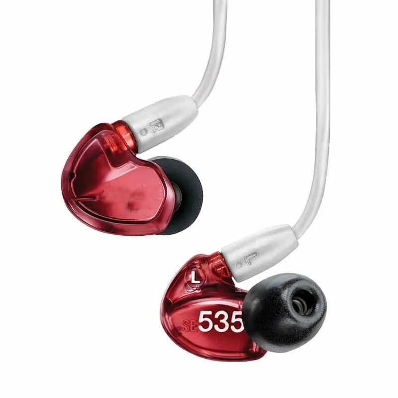 Обновленная версия SE535 SE 535 In-Ear Стерео Динамические наушники с шумоподавлением