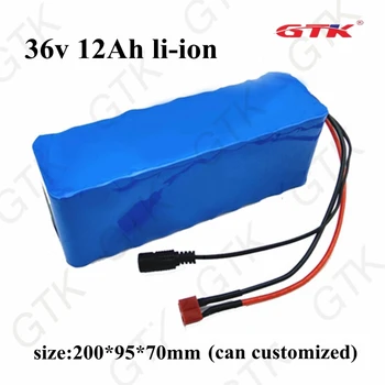 

Brand 36v 12Ah electric tools e-bike battery 12Ah 36v 18650 battery pack with bms 42v charging voltage lithium battery+ Charger