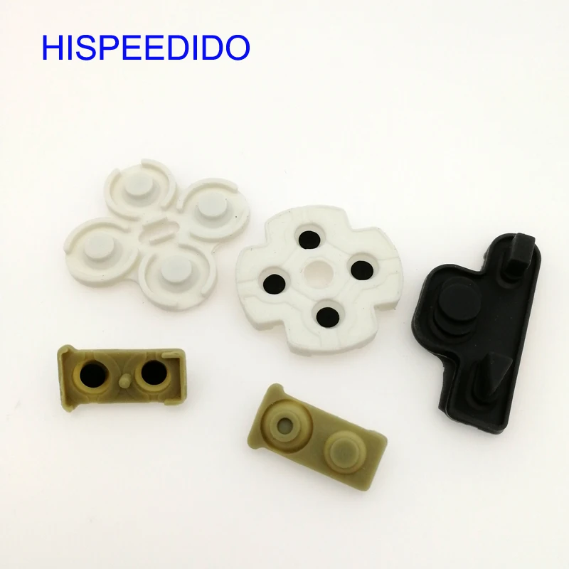 Hispeedido 2 Set/Lotto Conduttivi In Gomma Pad Per Sony Playstation 3 Per Ps3 Controller Buttons D Pad Parti Di Riparazione Accessori