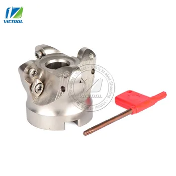 

TRS round blade plane cutter TRSW8R63-22-2T high speed steel Material cnc milling machine Insert of carbide inserts RDMX1604