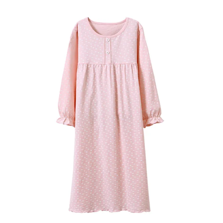Princess nightgowns for girls sleepwear night dress child pajamas 3 750