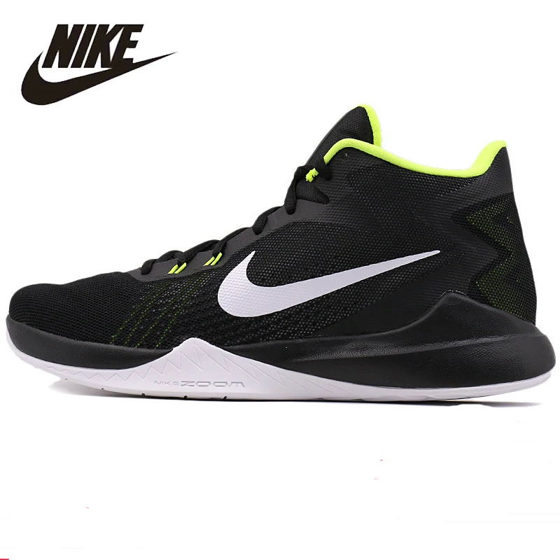 NIKE Original New Arrival Mens Basketball Shoes Breathable ZOOM ... NIKE Original New Arrival Mens Basketball Shoes Breathable ZOOM EVIDENCE Motion Basketball Shoe For Man #852464-in Basketball Shoes from Sports ...