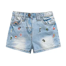 Baby Girls Casual Pants New Summer Fashion Flower Children Shorts Capris Beach Pants Kids Shorts Bermudas Girl Short Pants