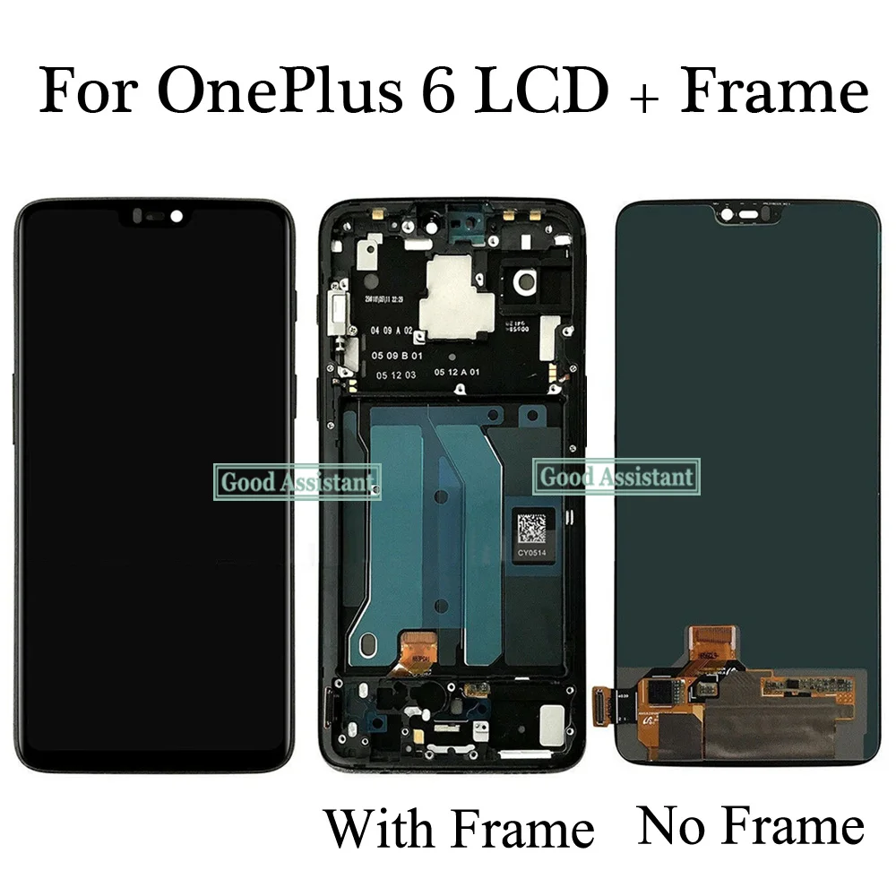 Оригинальный черный 6 3 дюймов для OnePlus 1 + A6000 A6003 ЖК-дисплей с сенсорным экраном