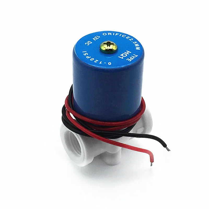 

Solenoid valve Normally closed water valve G1/4" DC12V DC24V 2-Way 0-120PSI
