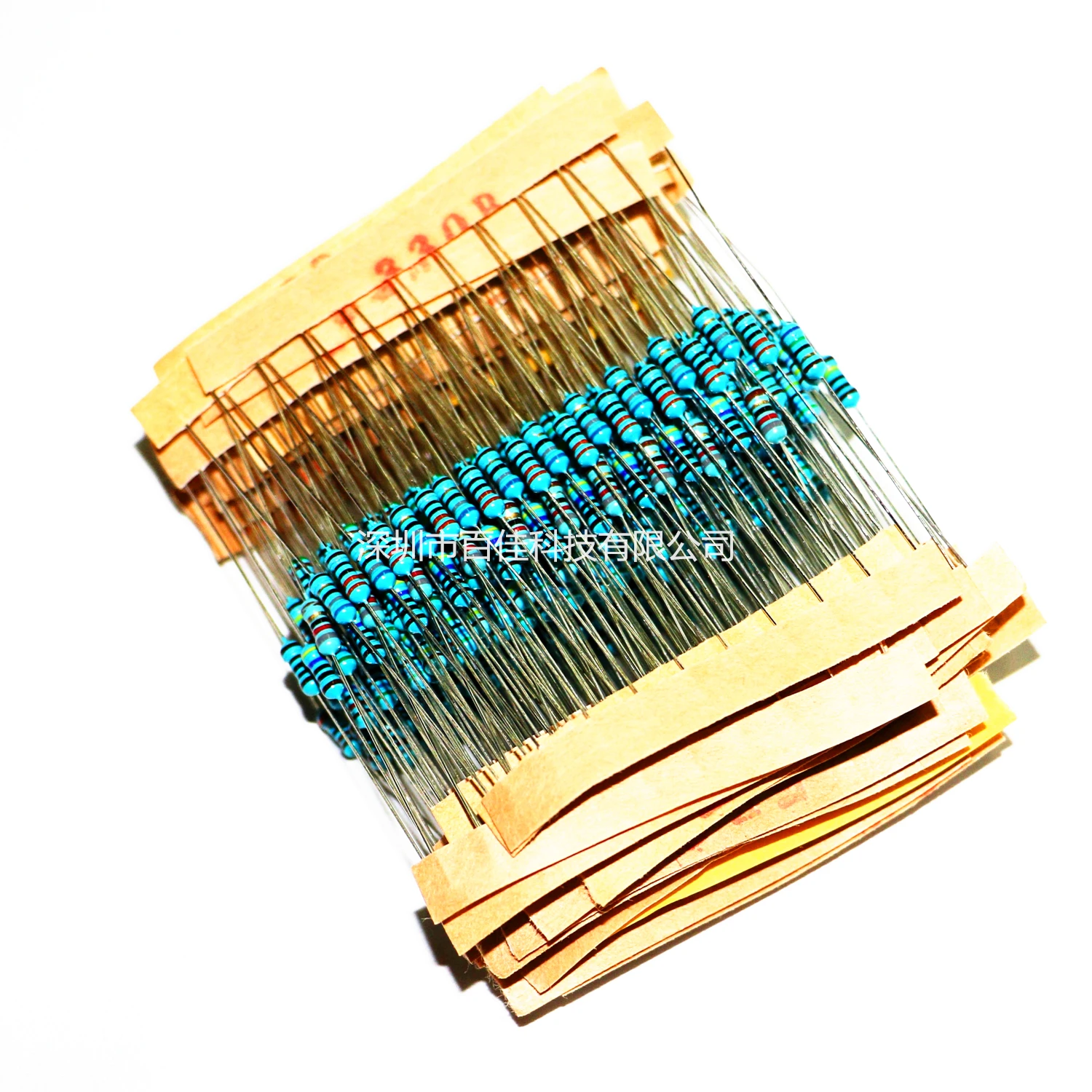 1/4W five-color ring resistor package 200 ohms - 4.3K accuracy 1% 25 models each with a resistance of 10pcs | Автомобили и