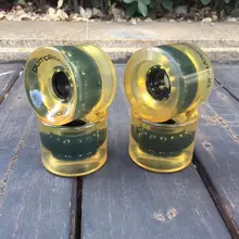 4PCS/Set Pro 64*51mm 80A Wheels for Penny Board Cruiser Board SkateBoard Wheels Transparent Color 4PCS/Set Pro 64*51mm 80A Wheels for Penny Board Cruiser Board SkateBoard Wheels Transparent Color