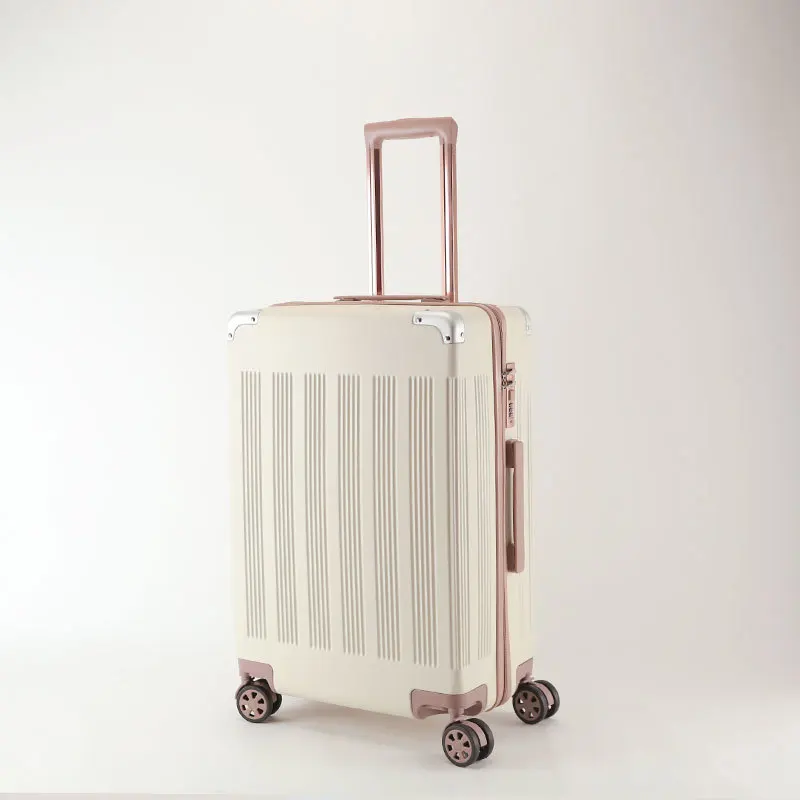 Letrend, новинка, 24 дюйма, абс+ ПК, багаж на колесиках, дорожная сумка, 20 дюймов, для женщин и мужчин, багаж для посадки, чемоданы для переноски - Цвет: 20 inch