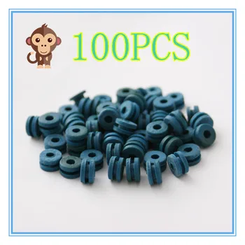 

YILONG 100PCS Soft blue color H Type Tattoo Grommet For Needle Machine Supply 2100406-5