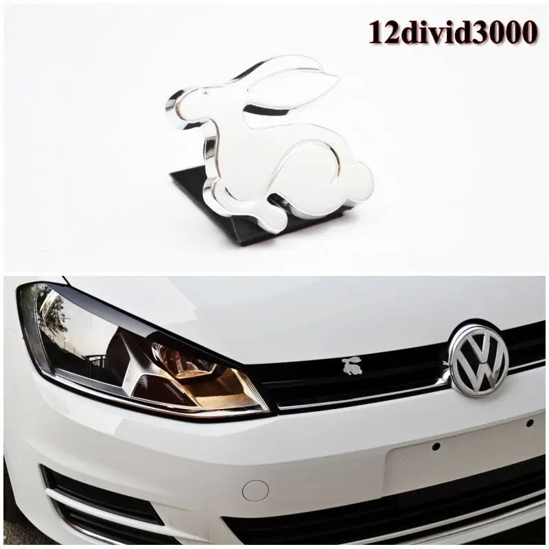 Кролик решетка эмблема значок FIT VW MK5 MK4 MK3 MK6 MK7 GOLF GTI поло JETTA CC | Автомобили и