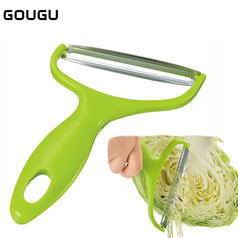 Fruit Vegetable Peeler Stainless Steel Cabbage Big Mouth Graters font b Salad b font Potato Slicer