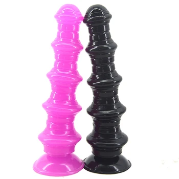 CHGD27 Pagoda Anal woman toy sex With Strong Suction Cup Dildo Insert Vagina sex Emotional Woman for sex Adult toy 6