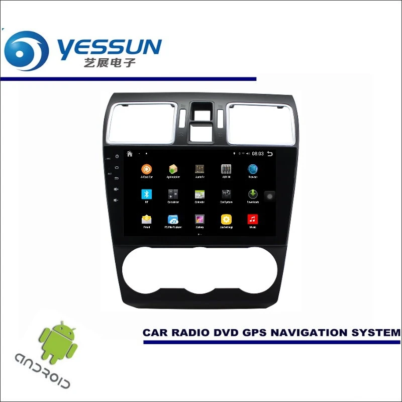 Cheap YESSUN Car Android Player Multimedia For Subaru XV / Impreza 2011~2016 Radio Stereo GPS Nav Navi Map ( no CD DVD ) 9" HD Screen 2