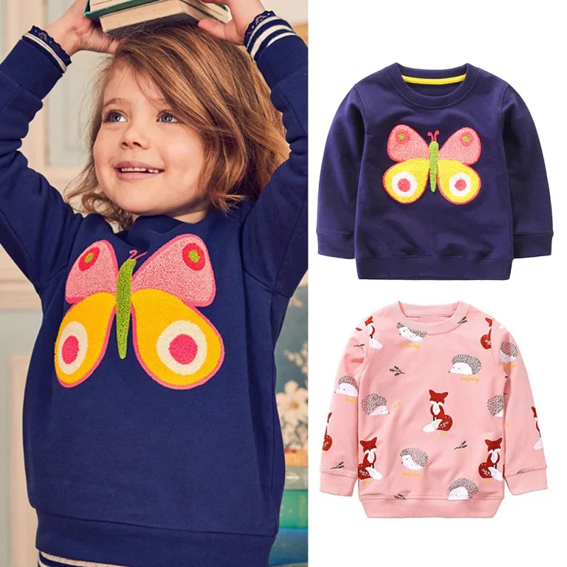 New Fashion Children's Sweatshirts Cotton Long sleeved Sweatshirts Baby