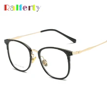 Ralferty ультра-легкие TR90 оправы для очков Для женщин ретро черные очки по рецепту оптические очки в оправе очки X9172