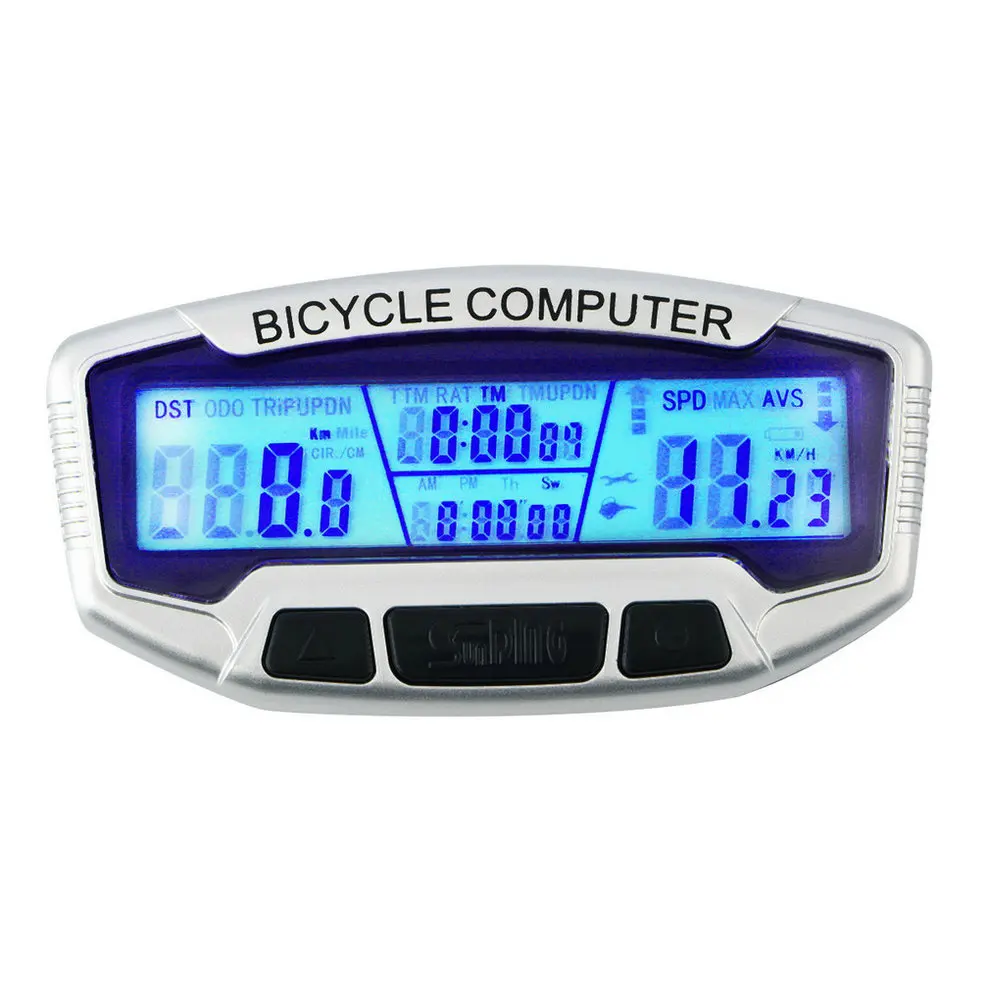 Digital LCD Backlight font b Bicycle b font font b Computer b font Odometer Bike Speedometer