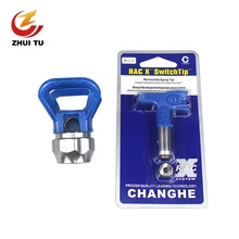 Безвоздушного распыления наконечник насадка для RAC515/517/519/655 и т. д. модель насадка опрыскивателя Аэрограф наконечник для Graco/Titan/безвоздушный распылитель Краски пистолет-распылитель