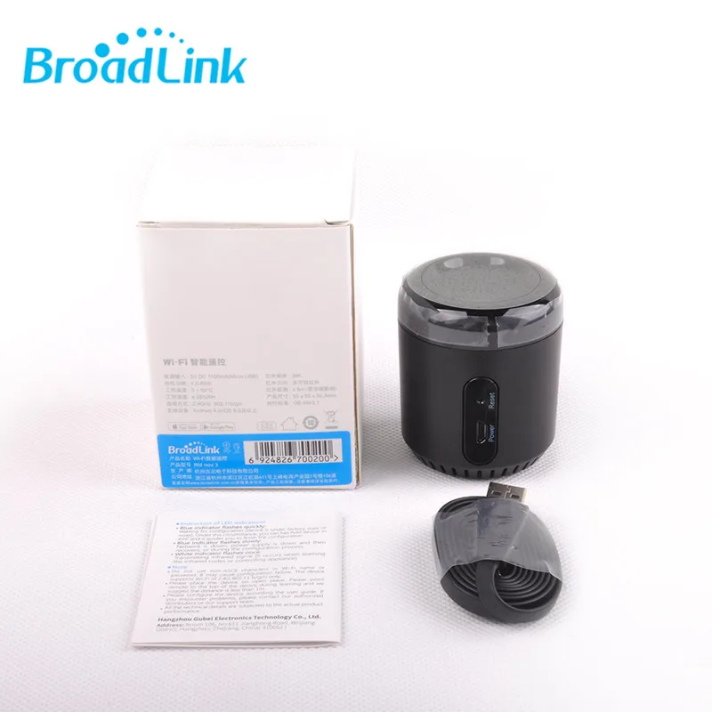 

New Broadlink RM Mini3,Smart Home Automation,WiFi+IR,Universal Intelligent APP Wireless remote Controller for iphone IOS android