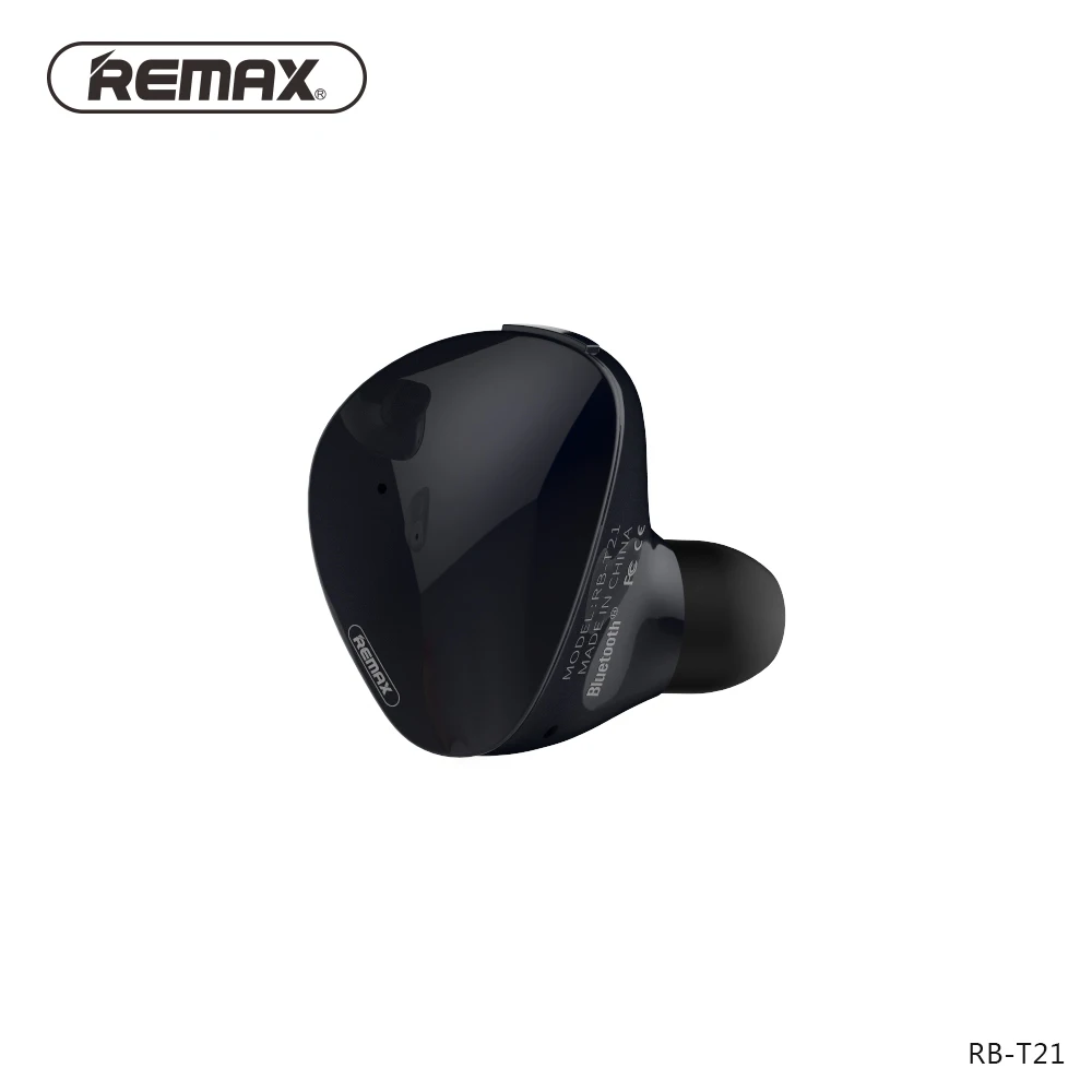 Remax в ухо Bluetooth наушники Mini с HD Mic беспроводной спортивный не падать гарнитура MP3 для iphone xiaomi huawei Fone де ouvido