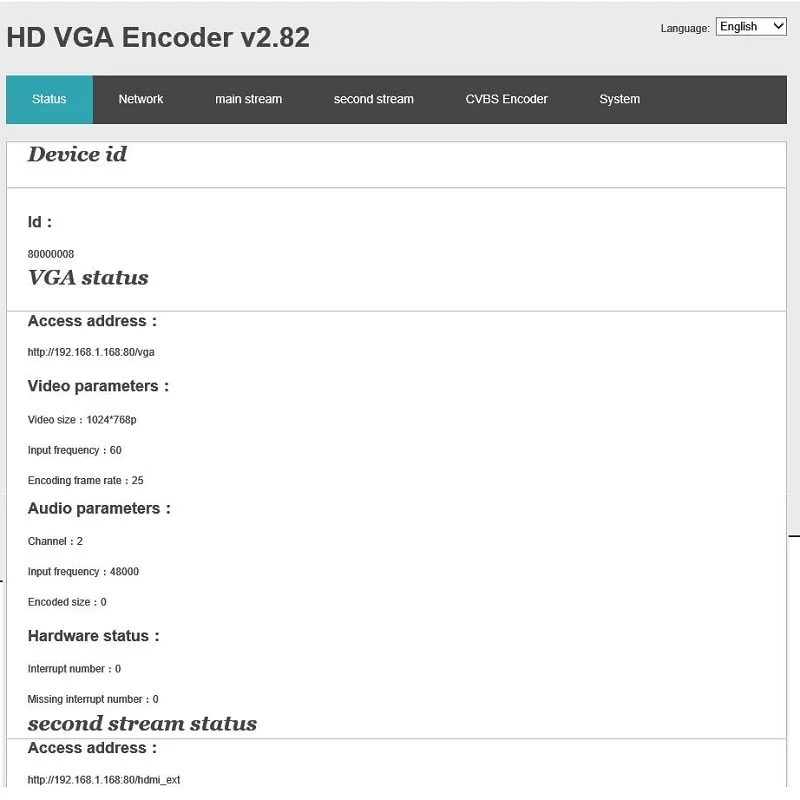 Кодировщик H.264 VGA IPTV видеокодировщик с поддержкой RTMP и Onvif|iptv encoder|video encoderiptv rtmp |