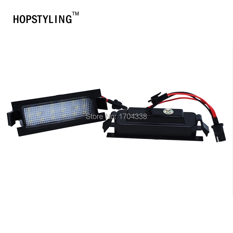 Hopstyling 2x Canbus 18 SMD светодиодный светильник номерного знака для Kia pro Cee 'd 2006-2011 авто Замена автомобиля-Стайлинг