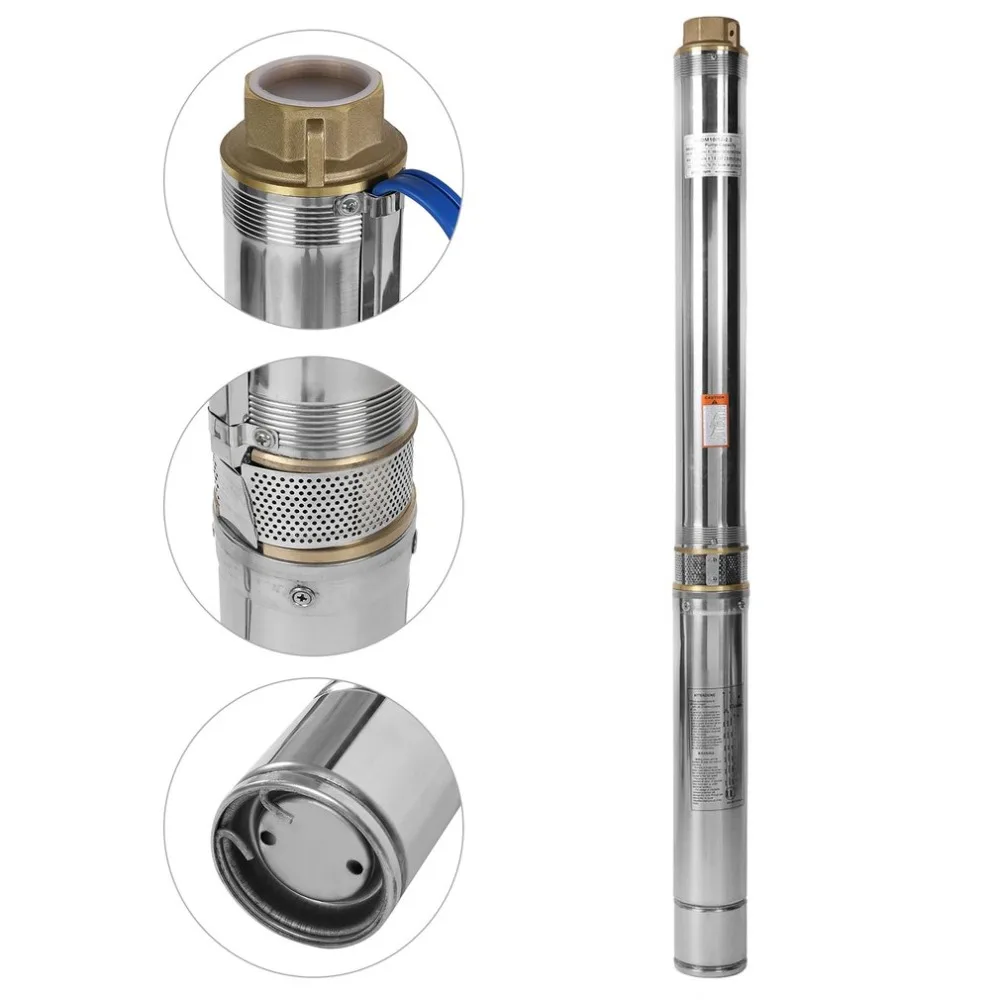 2.2KW 9000L/H 7.2 Bar Electric Stainless Steel Dilution Dive Fountain