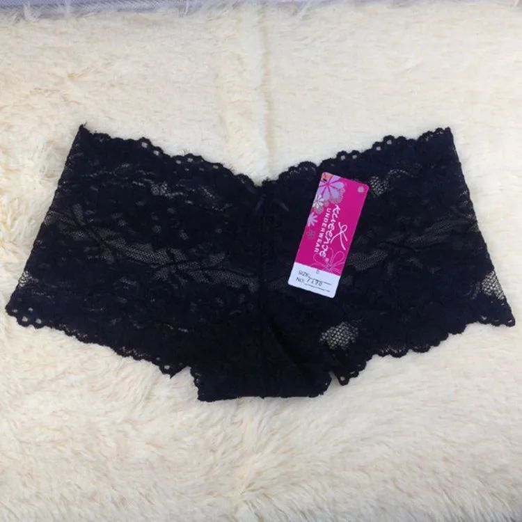 Womens Lingerie Lace Panties Boyshort 1pc