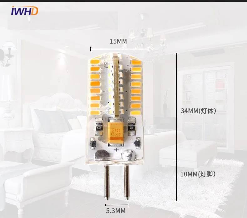 G5 светодиодный светильник 220 В Bombillas светодиодный s 3 Вт 5 Вт 7 Вт лампа for светодиодный светильник заменить галогенный прожектор люстра
