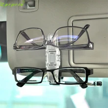 High Quality Car Sun Visor Clip Holder For Dual Sunglasses Eyeglass Reading Glasses Card Pen