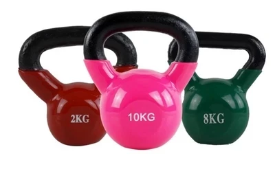 1pcs 4kg Dumbbell Kettlebell men's women's kettle dumbbells ball fitness equipment sports iron classic muscle training