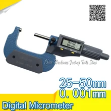Big discount Electronic Digital Outside Micrometer Gauge Caliper gauge 0.001 mm SHAHE digital 25-50 micrometer vernier caliper micrometer