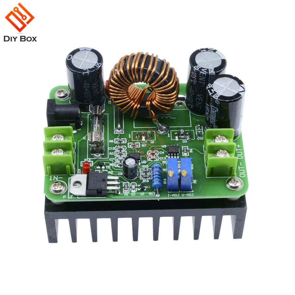

600W DC-DC 10V-60V to 12V-80V Step Up Boost Module Solar Notebook High Power Step-up Converter Booster Board
