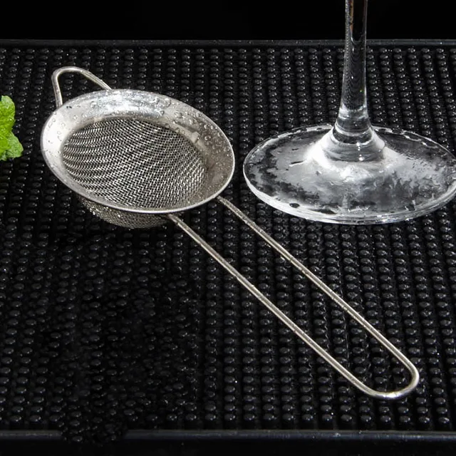 304 Stainless steel oil colander fishing double layer strainers spoon