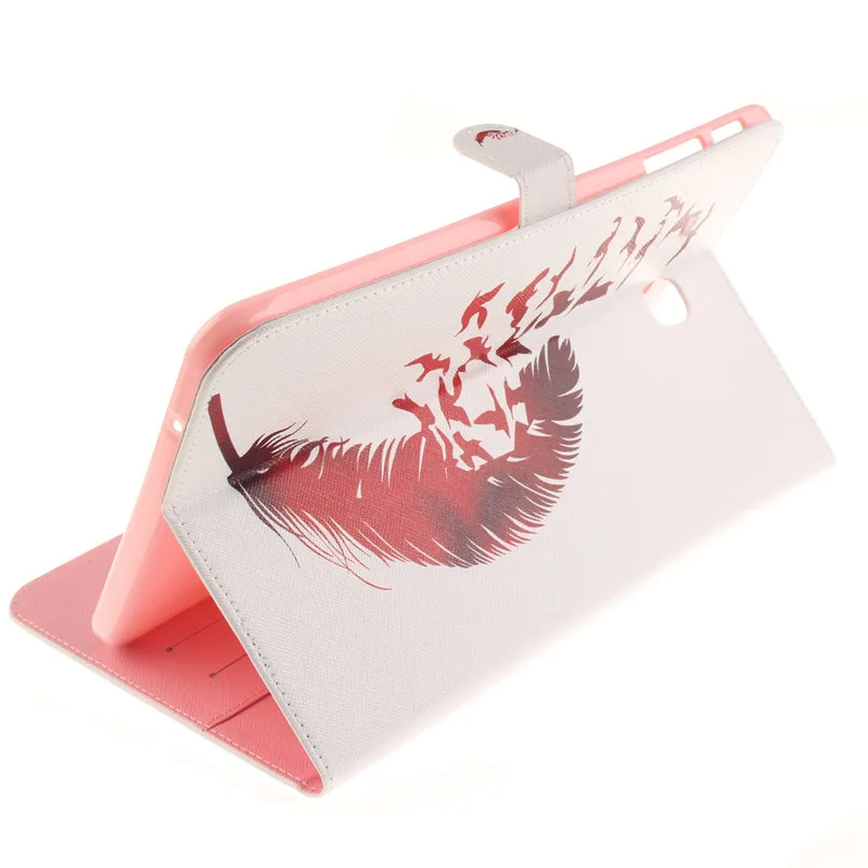For Samsung Galaxy Tab E 9.6 Case for T560 SM-T560 T561Tablet Clouds Wallet Flip Cover Stand PU Leather Case Protective Skin  (48)