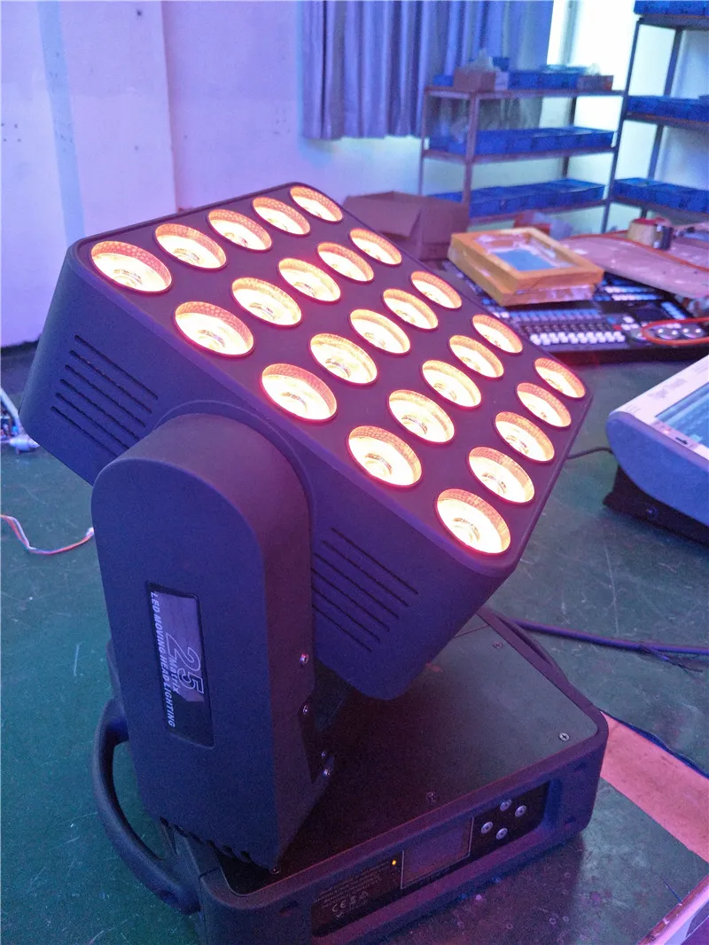 

New professional 5x5 25eyes led moving head matrix light for stage ,party ,KTV ,disco ,DJ,luminaires,studio,cyclorama
