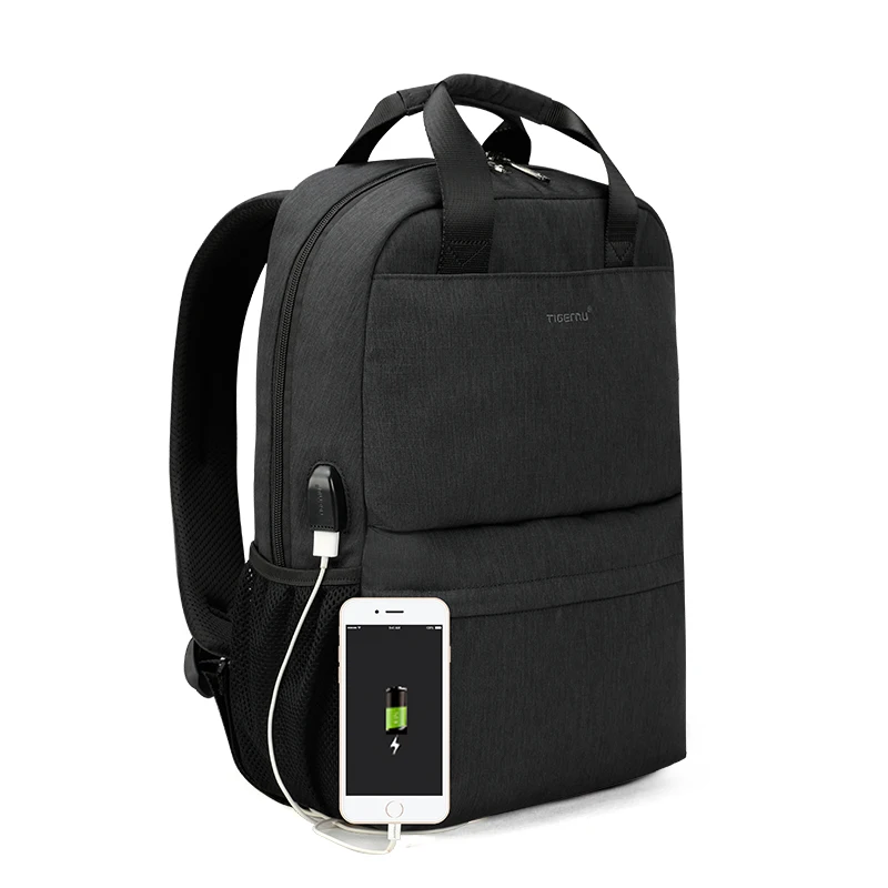 2018 Tigernu Escuela de moda Mochila portátil 15 pulgadas negocio de viajes Mochila envío libre para mujer hombre