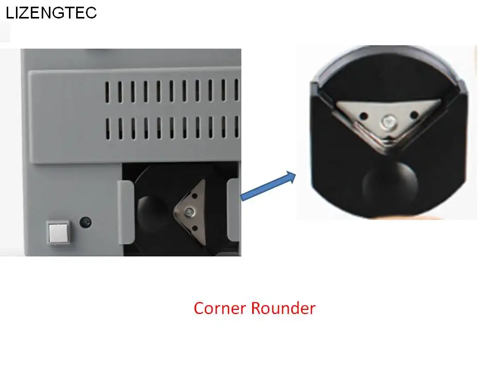 LIZENGTEC дизайн многофункциональный и холодный с бумажным триммером и угловым округлым валом ламинатор машина для A3 и A4 бумаги фото
