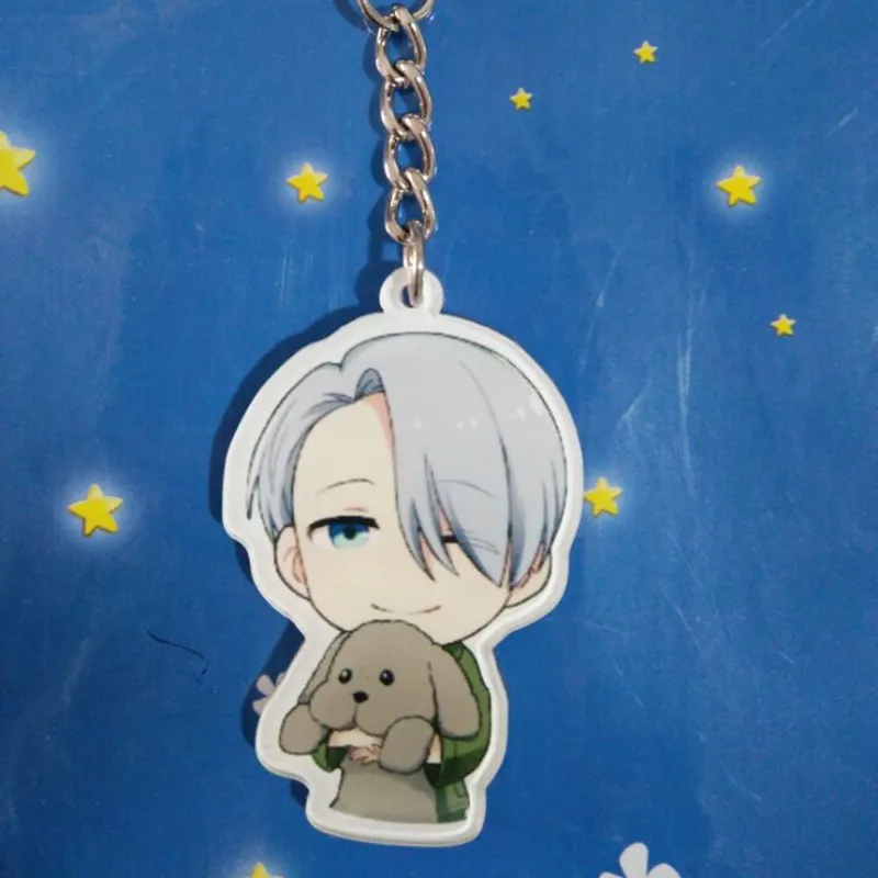 Новинка Лидер продаж аниме YURI! Брелок на льду Victor Nikiforov Yuri подвеска Katsuki брелок для