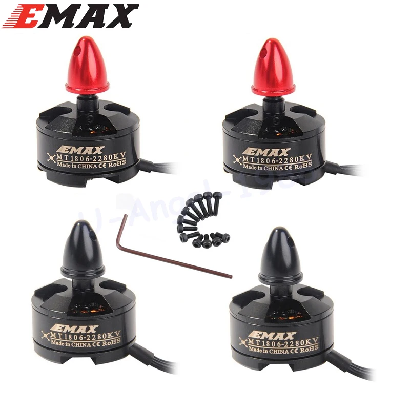 

4set/lot MT1806 2280KV Brushless Motor 2CW 2CCW for QAV250 200-300mm Multirotor Quadcopter