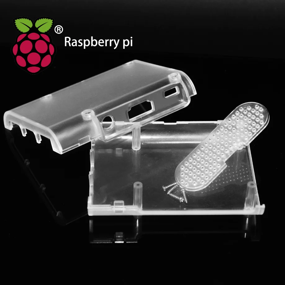 Чехол для Raspberry Pi 3 Модель B Plus & 2 черный корпус Коробка ABS чехол Pi|Интегральные