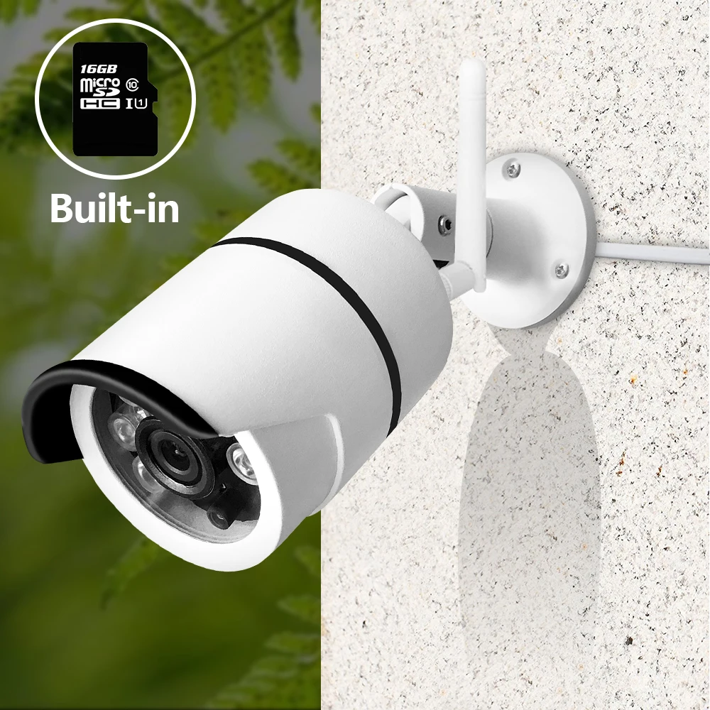 SDETER Беспроводная IP камера Wifi 720P наружная Водонепроницаемая Камера Безопасности