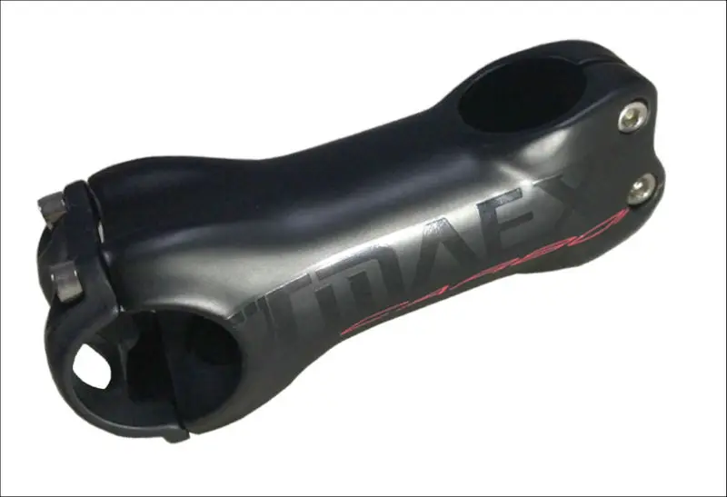 TMAEX черный матовый карбоновый держатель велосипедный вынос руля велосипеда, углеродный руль для велосипеда стебли дороги углерода/MTB стенд 6/17 градусов 28,6 мм* 80/90/100/110/120 мм
