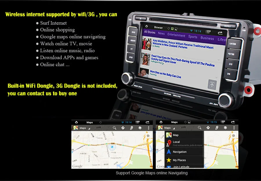Excellent Quad Core 7" Android 8.1 Car DVD Player GPS for VW Volkswagen Scirocco Golf C6 Polo Passat B6/CC Jetta Tiguan Touran Sharan Leon 3