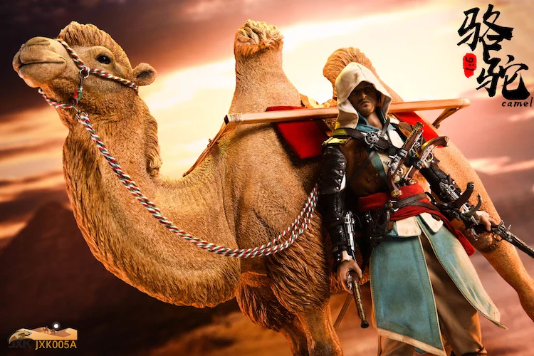 Для коллекции 1/6 Scale Jxk005 Bactrian Camel смола фигурка животного, модель для 12 дюймовых экшен-фигурок, аксессуары для сцены