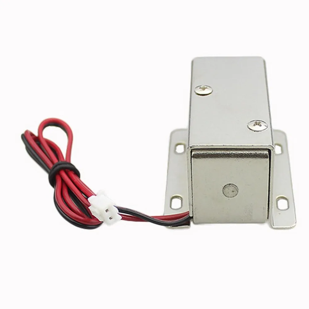 

DC 24V File Display Cabinet Drawer Latch Assembly Solenoid Electric Lock Fit For Desk Cabinet Window Or Safe Box