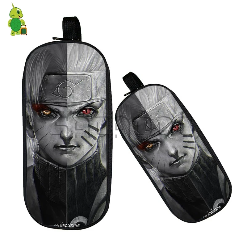 

Naruto Naruto Sennin Modo Split Cosmetic Case Double Layer Pencil Case Boys Girls Large Capacity Storage Bags School Supplies