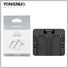 YONGNUO yn750c двойной Батарея Зарядное устройство для YONGNUO NP-750 для Sony NP-F570 np-f770 NP-F970 npf975 970