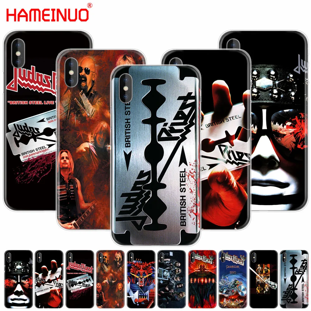 HAMEINUO judas священник Британский стальной Чехол для мобильного телефона iphone X 8 7 6 4 4s 5