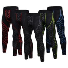 Для мужчин Pro спортивные Gymming быстросохнущие тренировки плотные леггинсы Бодибилдинг работает Тонкий Фитнес Yogaing камуфляжная одежда брюки 4070